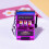 Miniature Fruit Slot Machine Keychain Toy 7