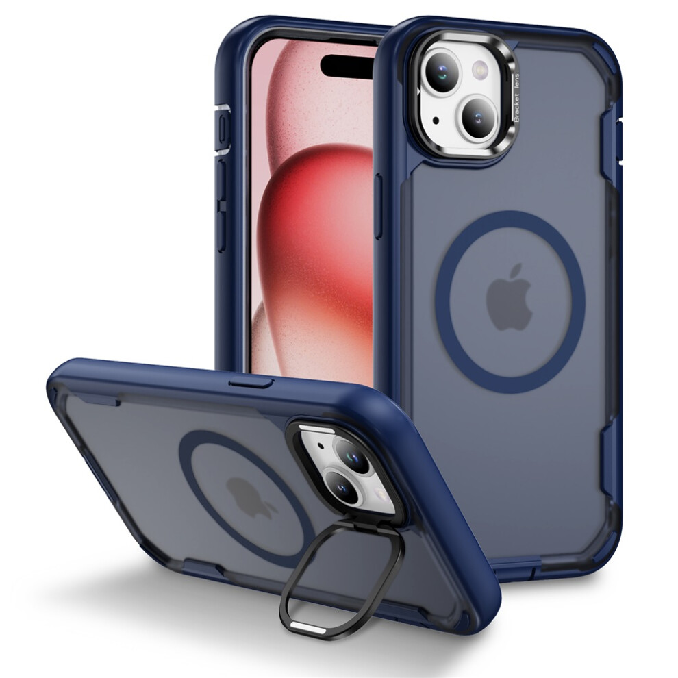Iphone 15 Plus Case With Stand Magsafe Rugged Drop 9170372592821