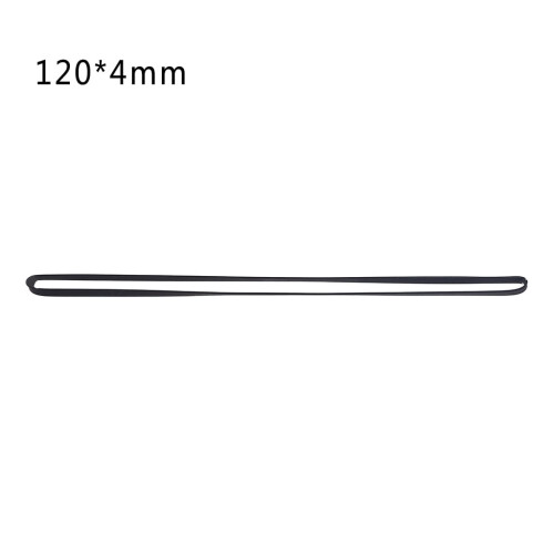 Turntable Belt Rubber Flat Drive Belt 4mm Wide