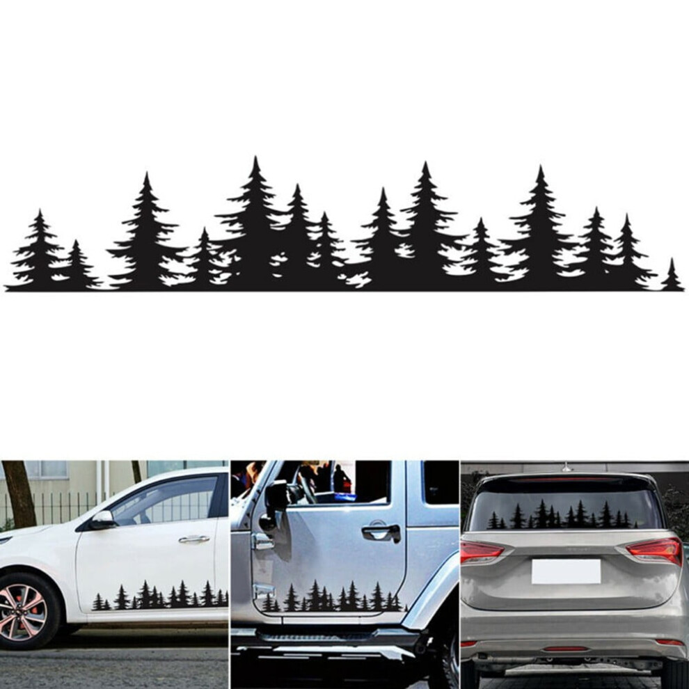 Pine Tree Forest Car Body Sticker Vinyl Decal Waterproof 9152228022584