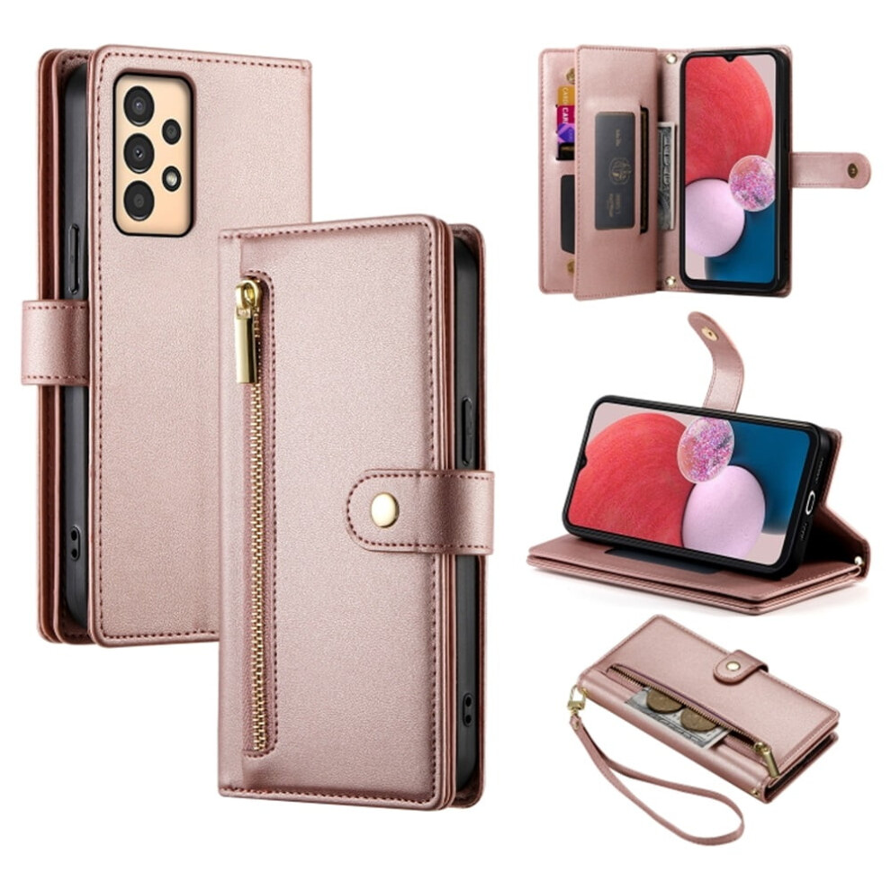Leather Wallet Case For Samsung Galaxy A13 5G/4G And Pink 9130661388276