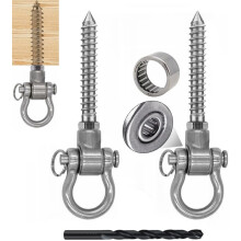 Anti Rust Bearing Hanger Heavy Duty 1500 LBS 180 Swing 2