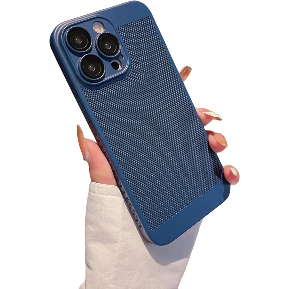 Mesh Heat-Dissipating Frosted Pc Phone Case For Iphone 15 9170372609758