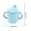 Silicone Learning Drink Cup with Straw for Infants, Blue 1