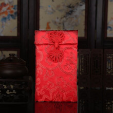 Chinese New Year red envelopes silk lucky money 1PC