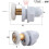 Shower Door Rollers 4pcs 19/23/25/27/29mm 1
