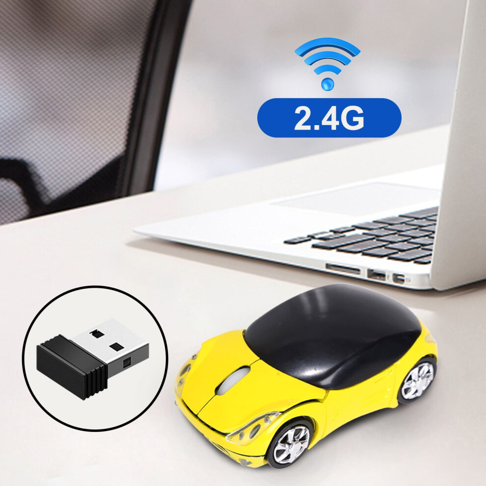 Car-Shape Wireless Optical Mouse 2.4Ghz 1200Dpi 9170372597932