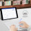 Wireless Bluetooth Keyboard with Touchpad Yellow 3