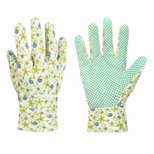 Gants de jardinage pour femmes avec picots antidérapants en PVC (1 paire)