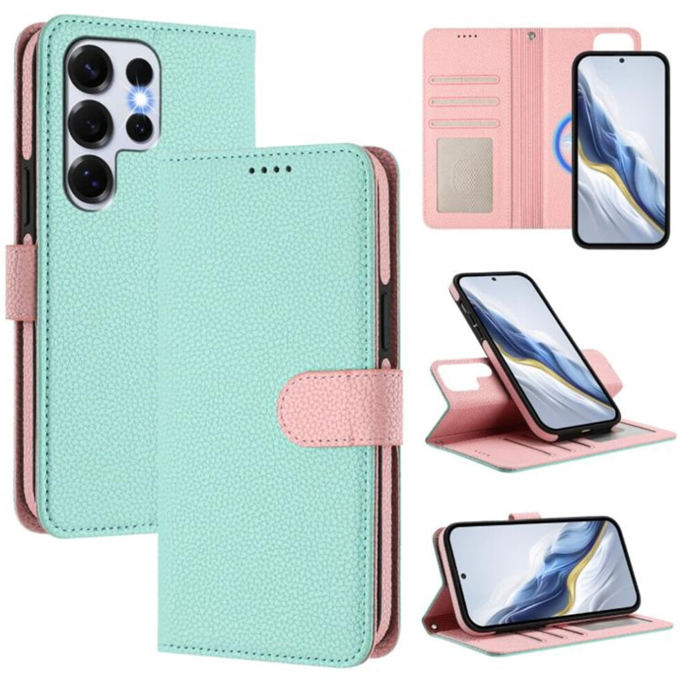 Samsung Galaxy S25 Ultra 5G Magnetic Flip Wallet Case With 9170372606795