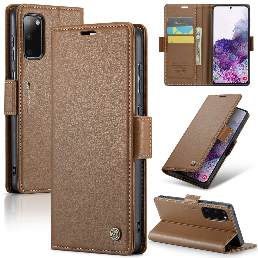 Caseme Leather Wallet Case For Samsung Galaxy S20 5G Â 9130661398909