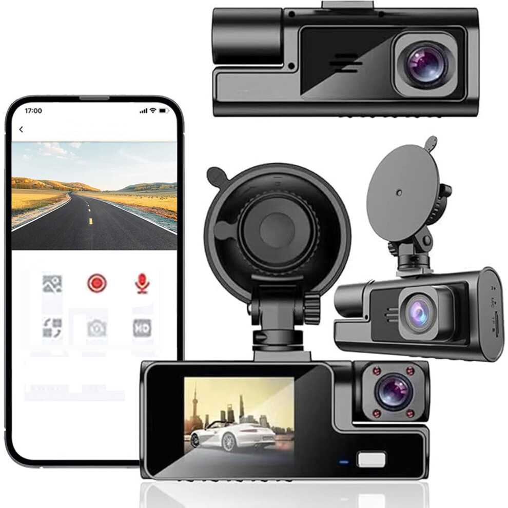 Dash Cam 1080P Wifi Wide Angle Night Vision 9170372611676