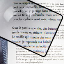 Lupa Záložka Karta - Tenká PVC Čočka 1 Kus