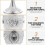 Retro Wine Glass Home Decor White 7.5x4.5x4.5 cm 6