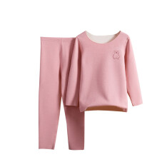 Kids Thermal Underwear Set Pink 6-8 Years