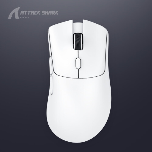 Attack Shark R1 draadloze gamingmuis PAW3311 Tri-Mode