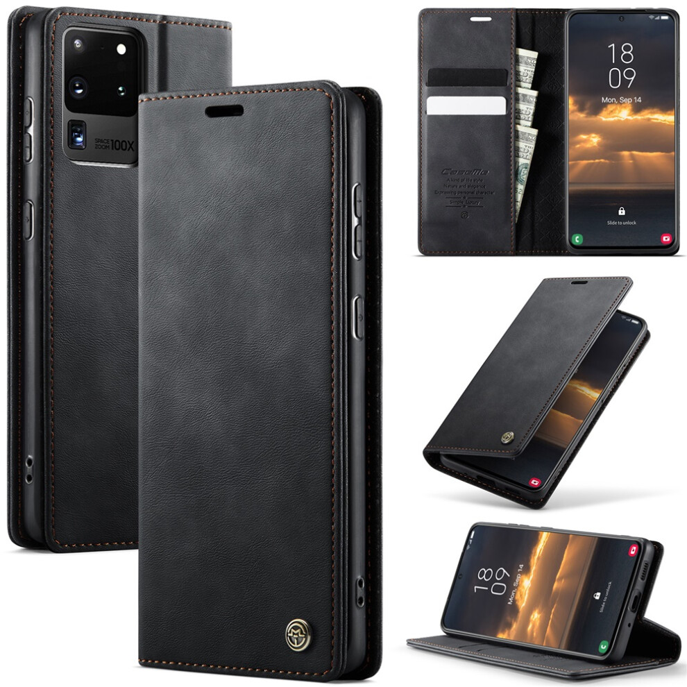 Caseme Calf Leather Wallet Case For Samsung Galaxy S20 9170372608058