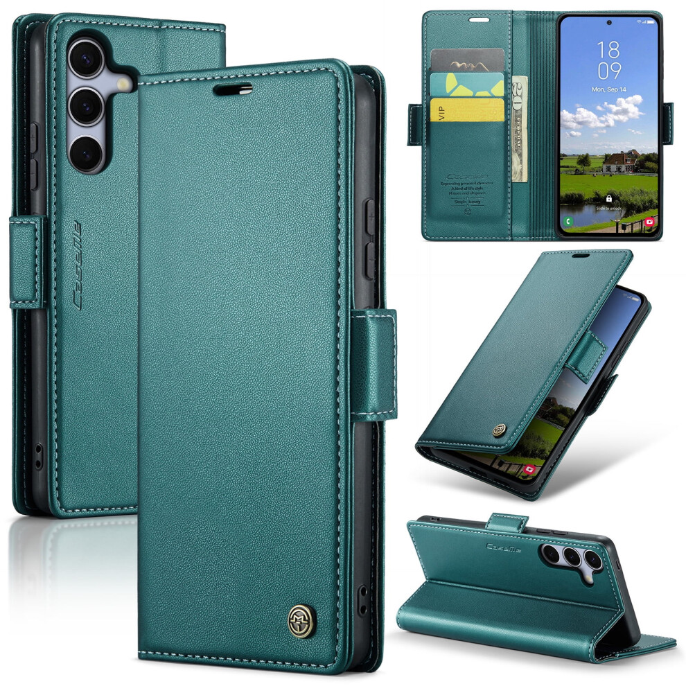 Caseme Leather Wallet Case For Samsung Galaxy S25 Plus 5G 9165521152384