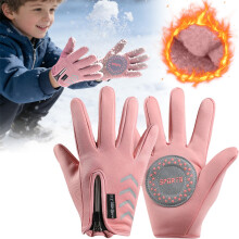 Winter Gloves Water-Resistant Fleece-Lined Anti-Slip