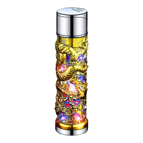 Metal Gas Lighter Windproof High-Temp Refillable Butane