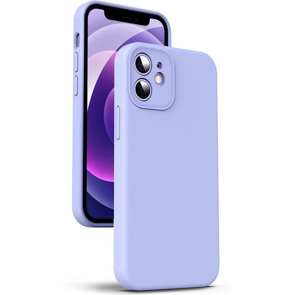 Liquid Silicone Iphone 12 Case 6.1 Inch 4-Layer Protective 9165521154333
