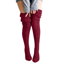 Dames compressiekousen dik gevoerd, crew model, maat L