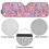 Pink Leopard Windshield Sun Shade for Jeep Wrangler 6