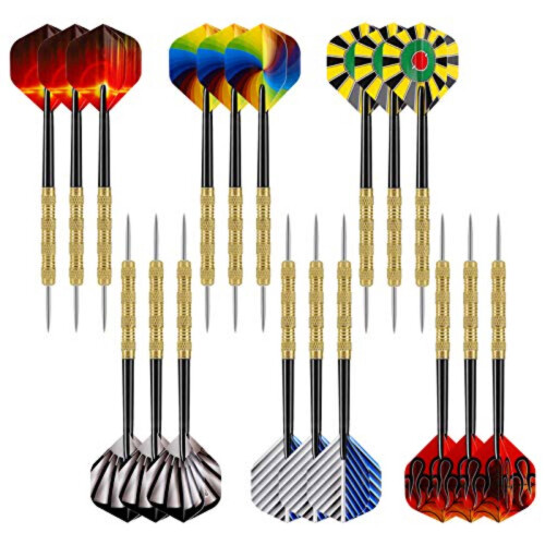 Steel Tip Darts Corrosion-Resistant 18 Pcs 2