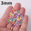 Glass Spacer Beads Deep Yellow 2mm 1000pcs 6