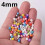 Glass Spacer Beads Deep Yellow 2mm 1000pcs 7