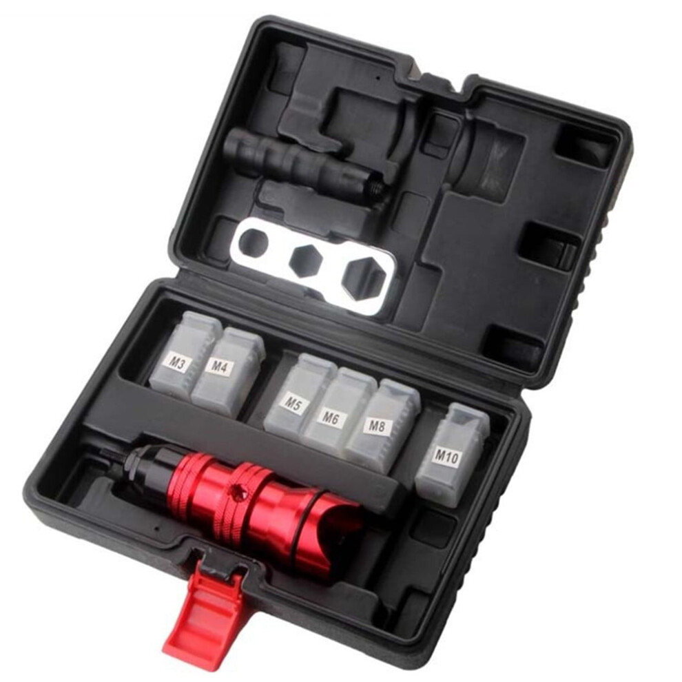 Electric Rivet Gun Kit M3âM10 With Drill Adapter 9180435666574