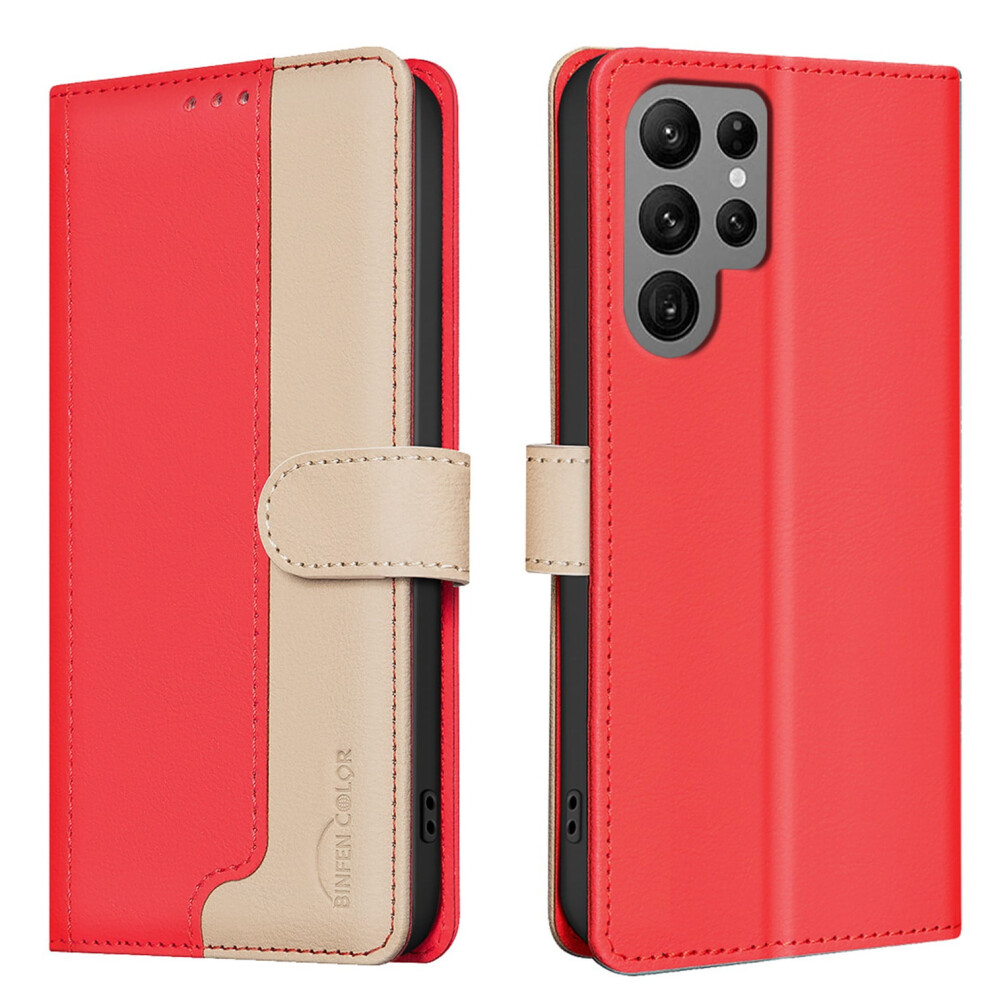 Leather Wallet Phone Case For Samsung Galaxy S22 9087558894627