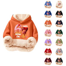 Sweat à capuche enfant multicolore à imprimé glace