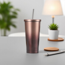 Dvouvrstvý izolovaný brčkový kelímek z nerezové oceli 30450ml