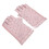 Guanti senza dita in cotone rosa da donna (1 paio) 1