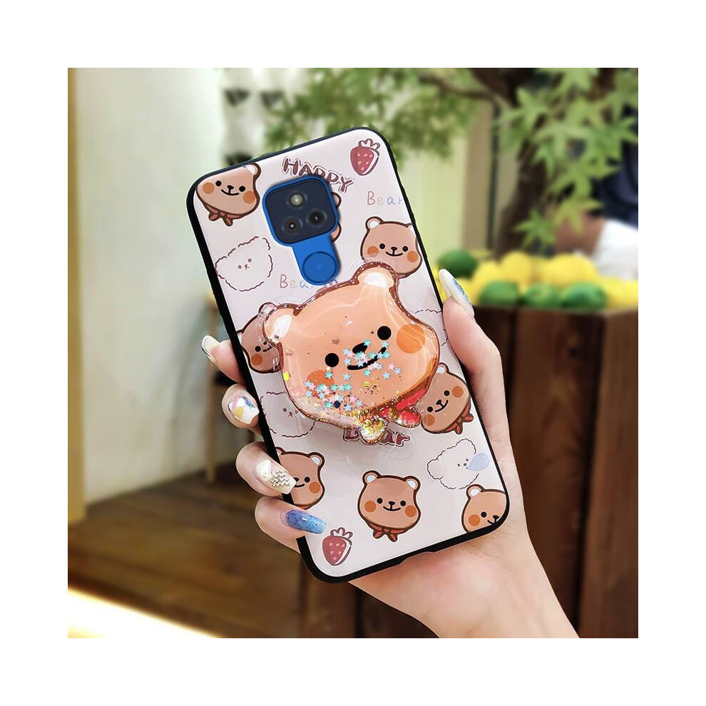 Moto G Play 2021 Phone Case Tpu Glitter With Lens 9087558915018