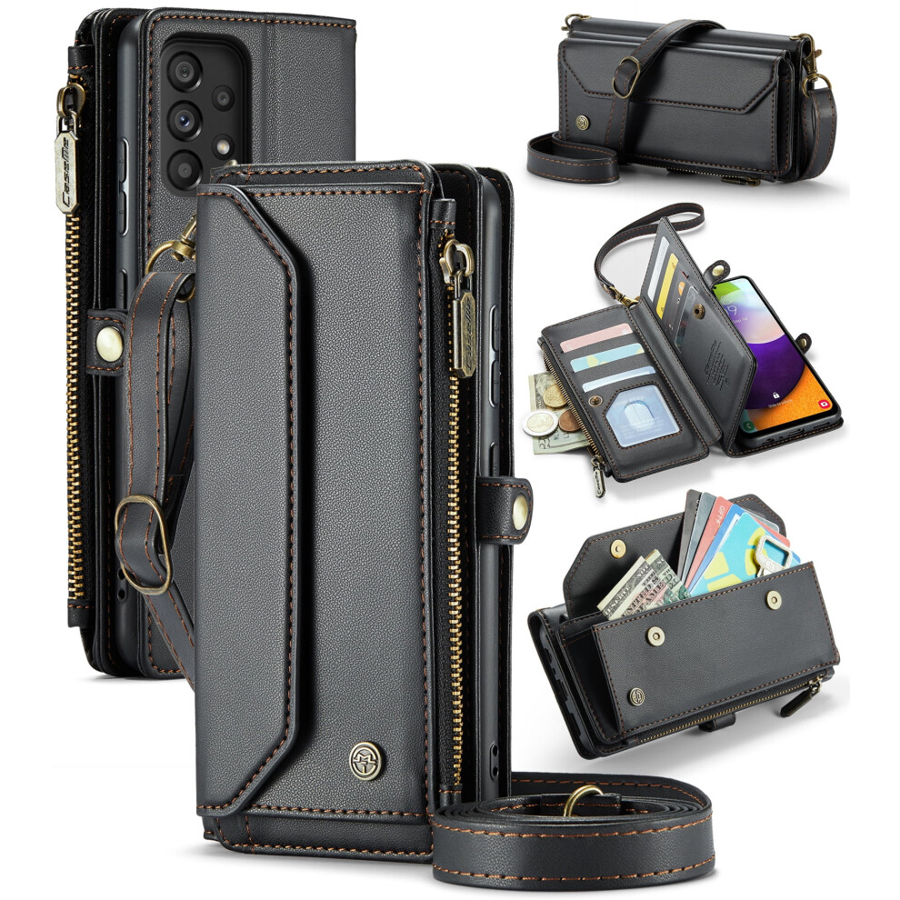 Caseme Leather Wallet Case For Samsung Galaxy A52s Â Rfid 9087558912956