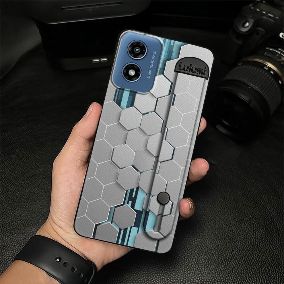 Moto G Play 2024 Phone Case With Kickstand And Wrist Strap 9087558916060