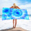 Serviette de plage Sand Cloud en microfibre 75 x 150 cm, anti-sable 4