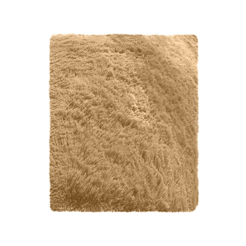 Black Area Rug Non-Slip 50x80 cm