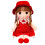 Princess Rag Doll Soft Plush Toy 17.7 inch 1