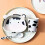 Cow Design Dessert Bowl Synthetic Multi-Color 1 Set 8
