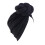 Women's Black Headband for Face Washing One Size 1