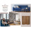 Room Divider 4-Panel Folding Screen 6FT Hand-Woven Design 4