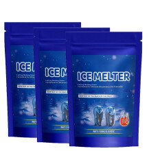Ice Melt Salt for Concrete Driveways and Sidewalks 3PCS