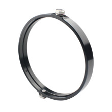 Aluminum Alloy Motorcycle Headlight Adapter 7 Inch Black