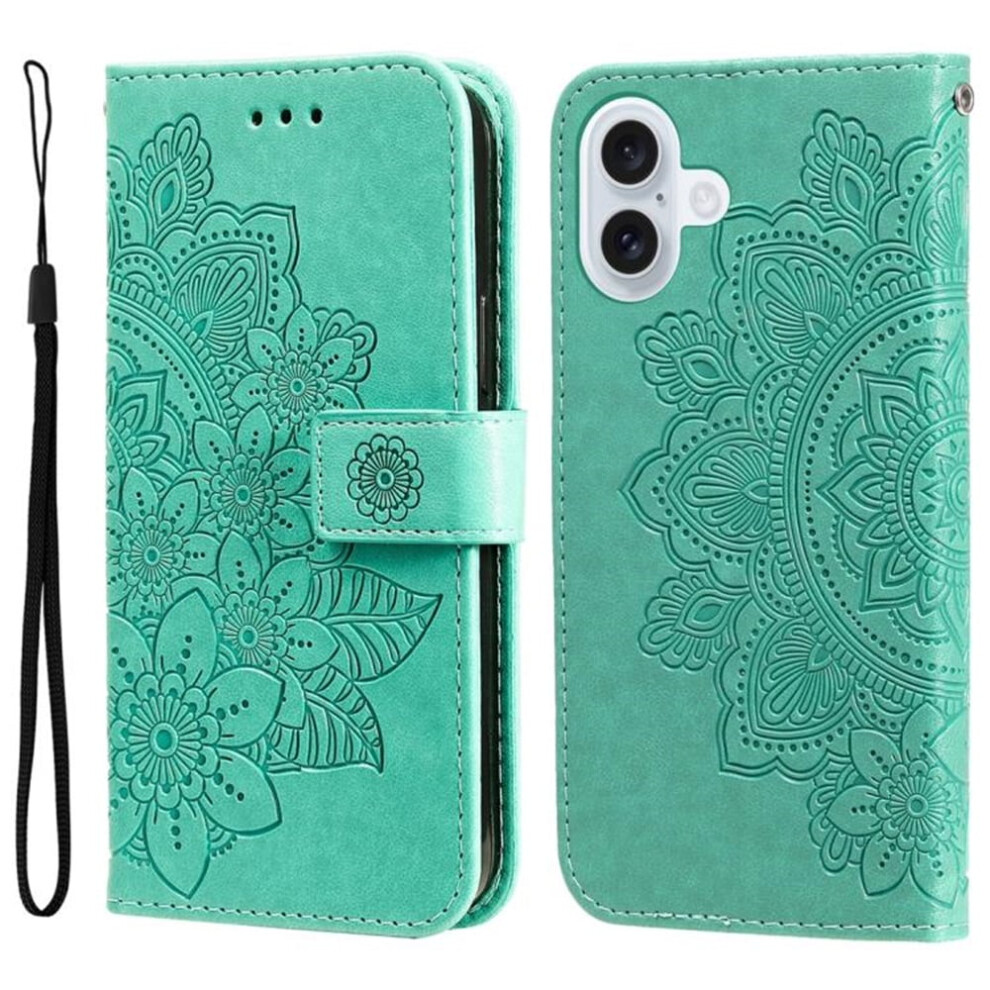 Pu Leather Flip Wallet Case For Iphone 17 6.3 Inch With 9180435649447