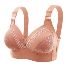 Women's Jacquard Wireless Bra Full Coverage Lift Support