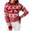 Women's Christmas Sweater Red L 1