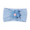Baby headband nylon soft light blue free size 1